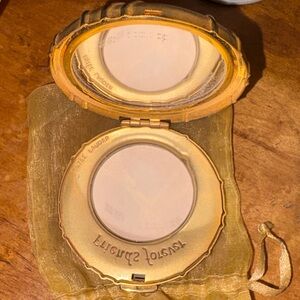 Estee Lauder Gold Compact with Cream Interior